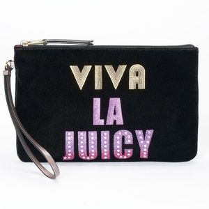 NWT Juicy Couture Velour Wristlet